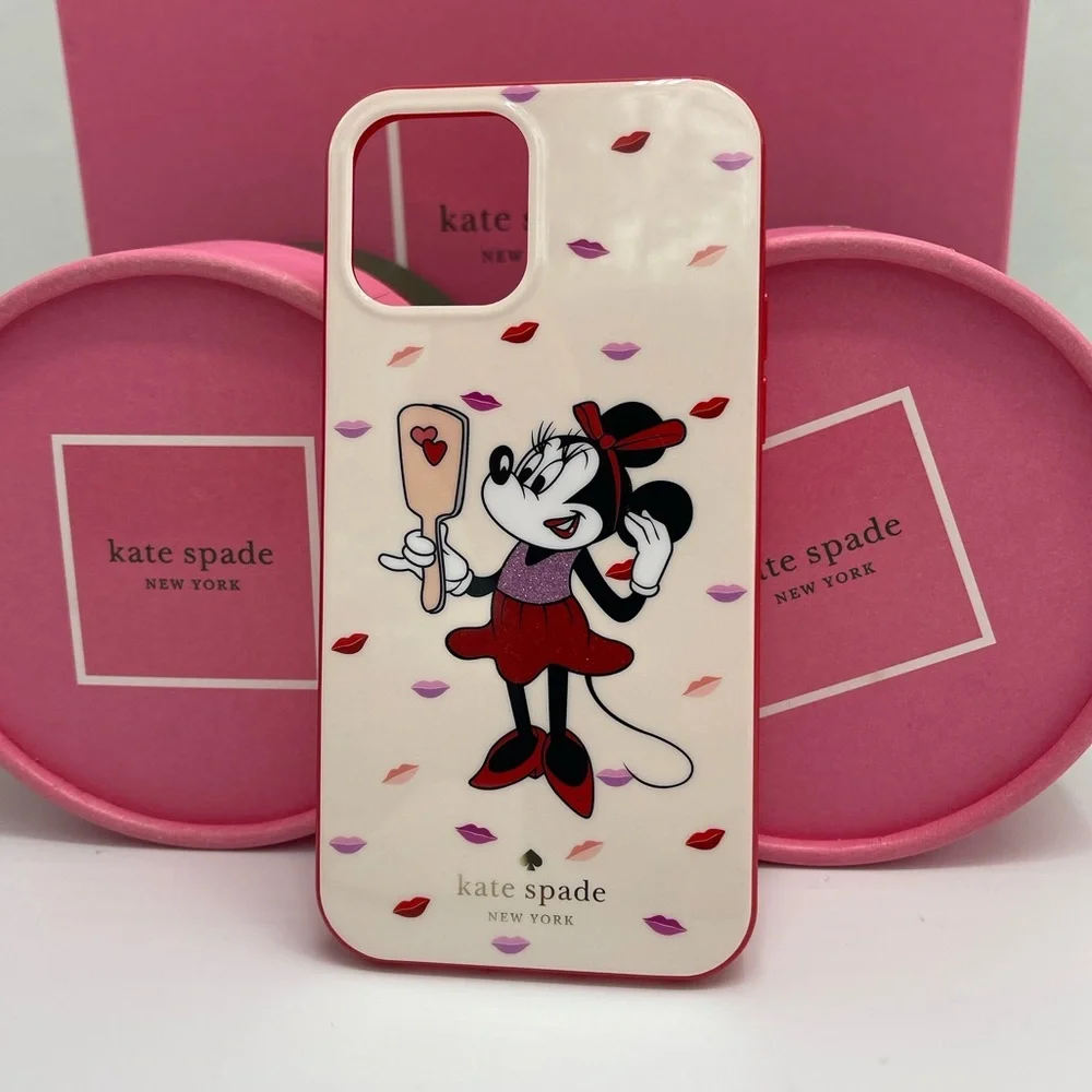 Kate Spade NY x Disney Minnie Mouse IPhone 12/12 Pro Mini Flexible Phone Case